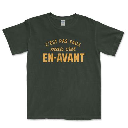 T-shirt Rugby – C’est pas faux mais c’est en-avant