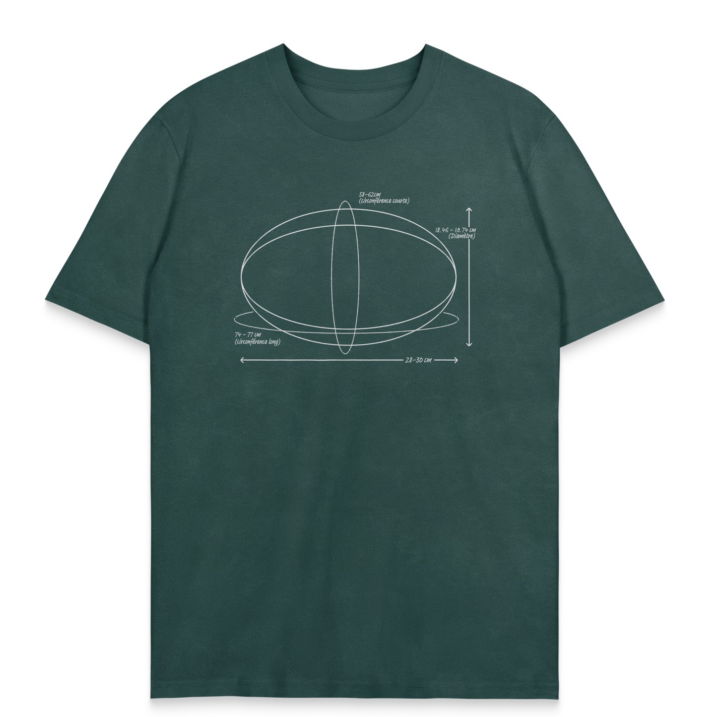 T-shirt Rugby Technique – Plan du Ballon