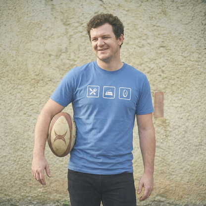 T-shirt Rugby Lifestyle – Manger, Dormir, Rugby