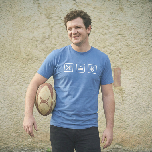 T-shirt Rugby Lifestyle – Manger, Dormir, Rugby