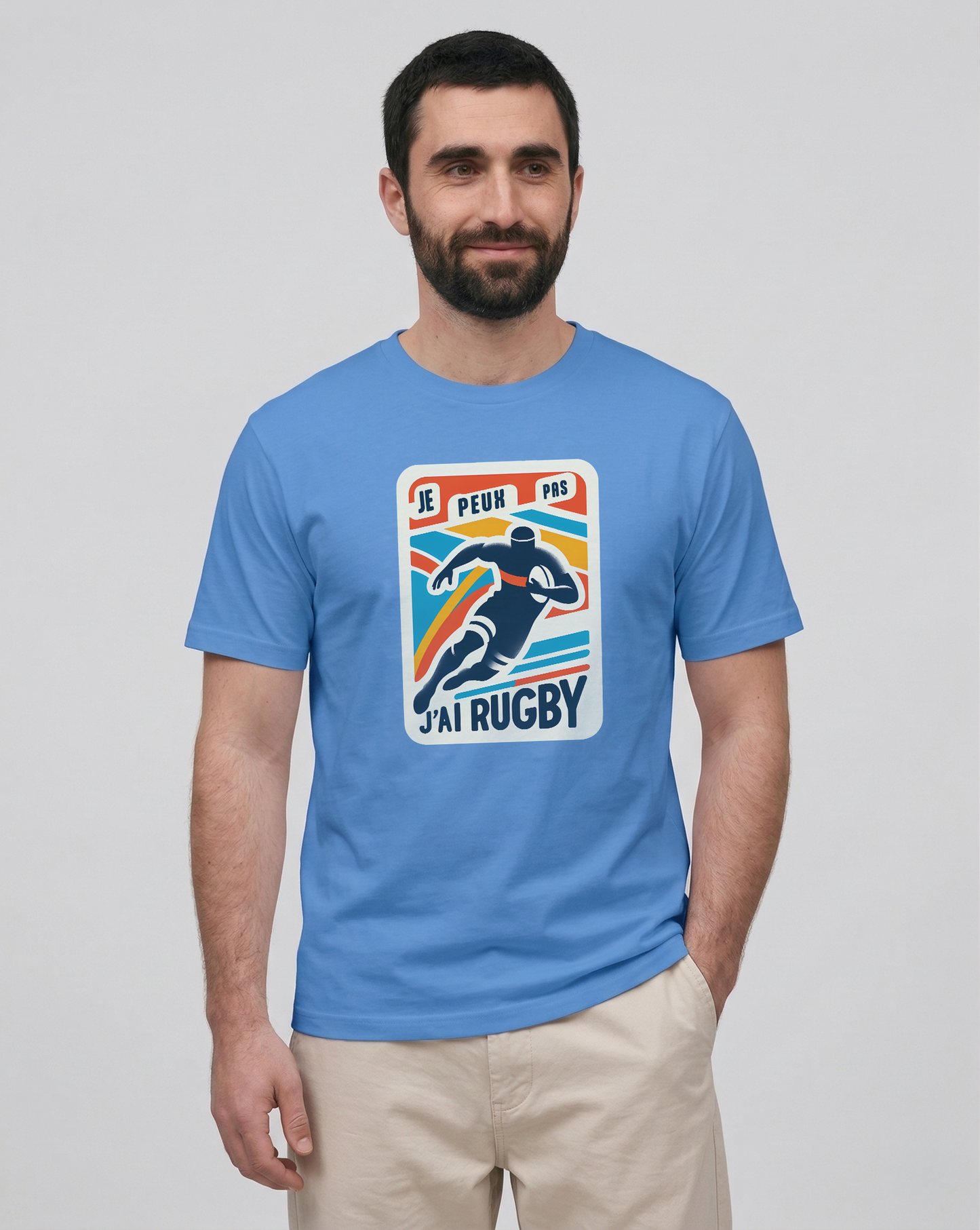 T-shirt Rugby Lifestyle – Je Peux Pas, J’ai Rugby