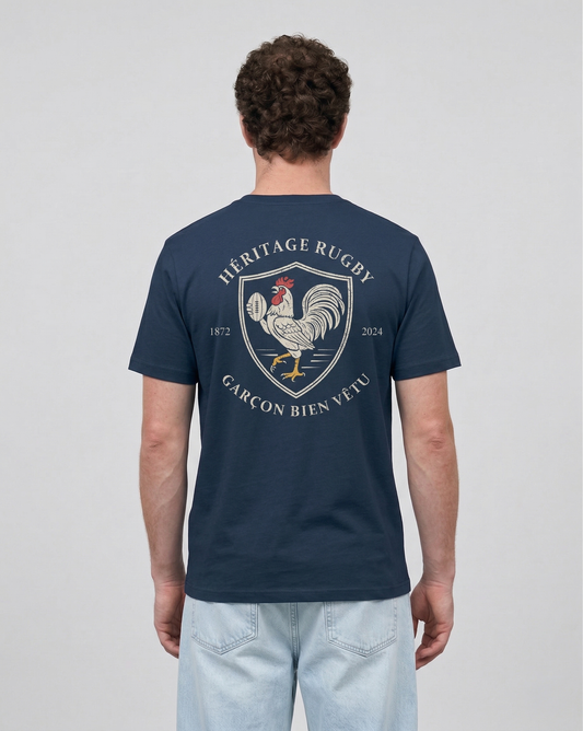 T-shirt Héritage Rugby – Fierté & Tradition Ovale