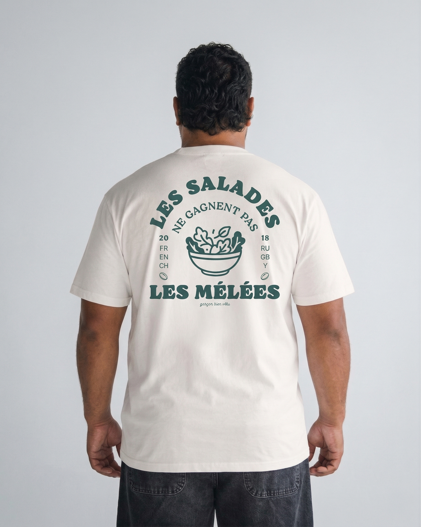 T-shirt rugby – Les salades ne gagnent pas les mêlées