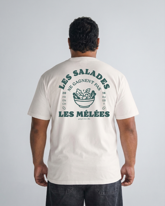 T-shirt rugby – Les salades ne gagnent pas les mêlées