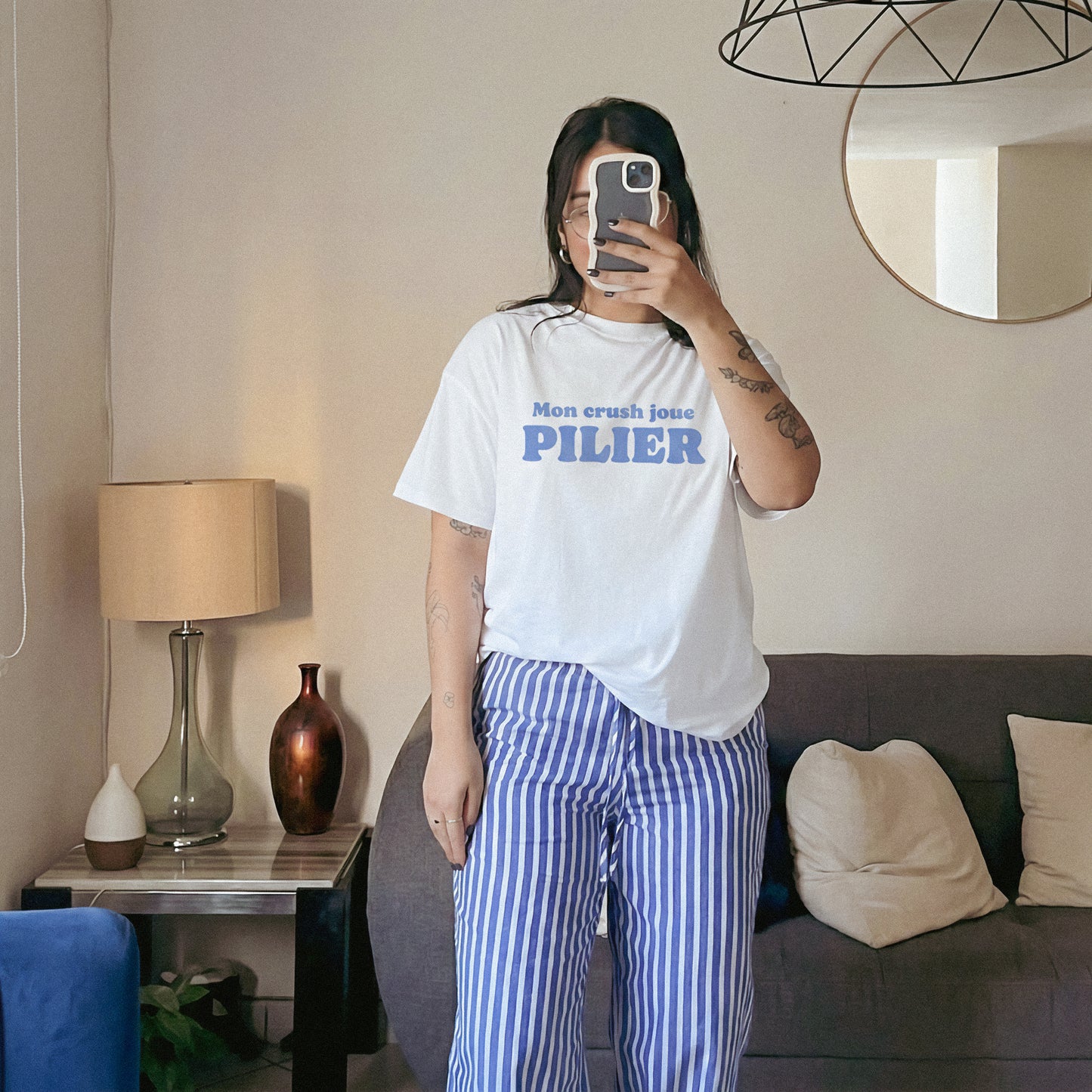 T-shirt Rugby Femme – Mon Crush Joue Pilier