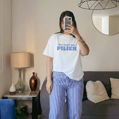 T-shirt Rugby Femme – Mon Crush Joue Pilier