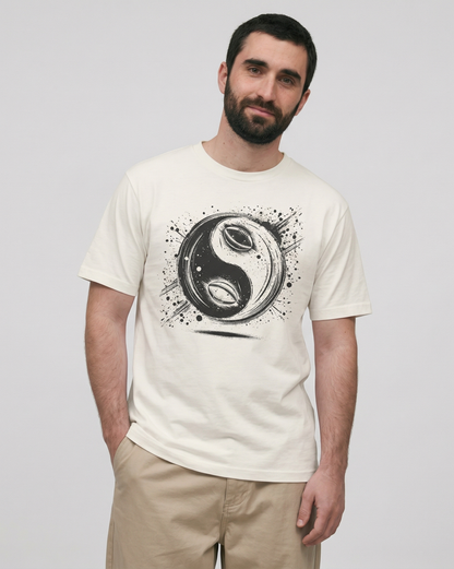 T-shirt Rugby Philosophie – Yin & Yang Ovale