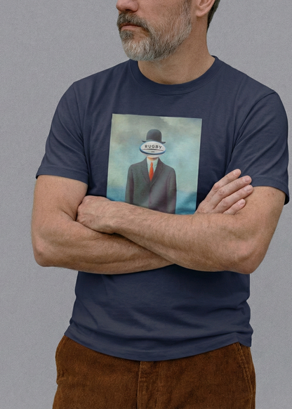 T-shirt Rugby Surréaliste – L’Homme Ovale