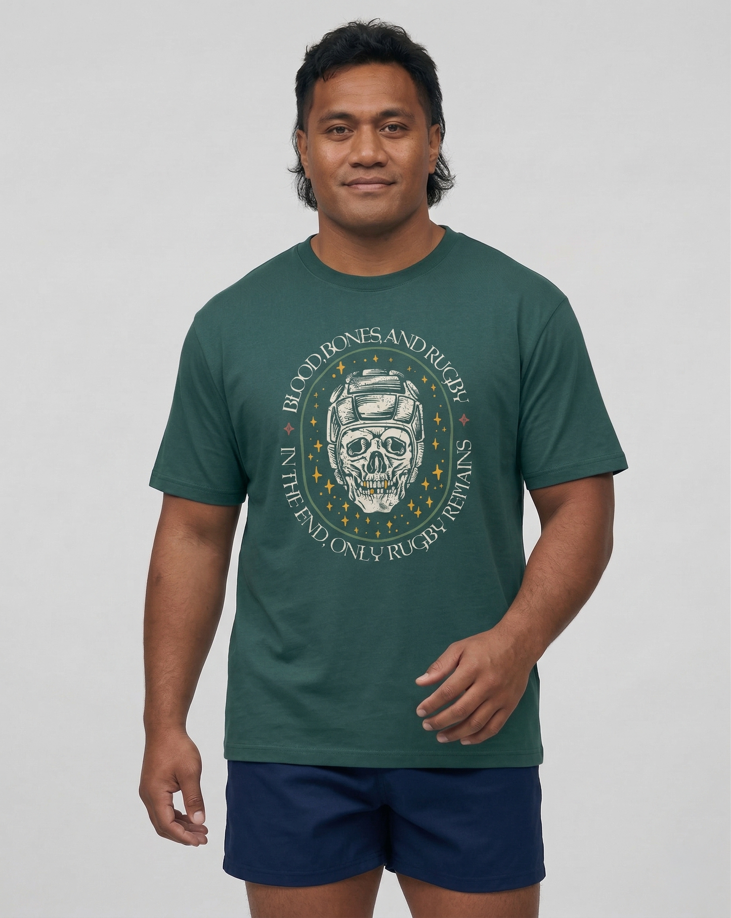 T-shirt Rugby Warrior – Blood, Bones & Rugby