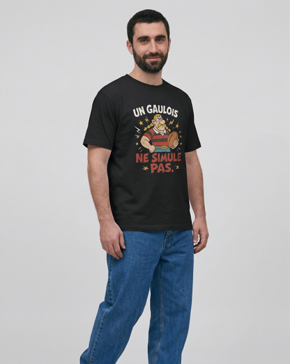 T-shirt Rugby – Un Gaulois ne Simule Pas
