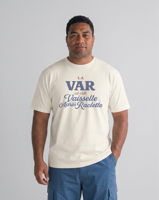 T-shirt Rugby Humour – Vaisselle Après Raclette