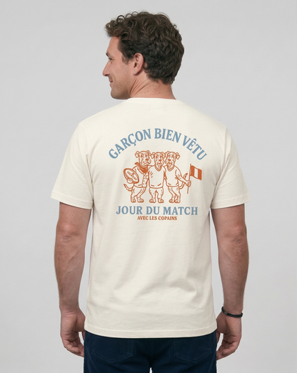 T-shirt Rugby Jour du Match – Avec les Copains