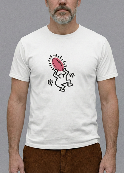 T-shirt Rugby Pop Art – L’Art du Ballon Ovale