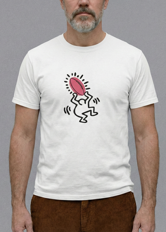 T-shirt Rugby Pop Art – L’Art du Ballon Ovale