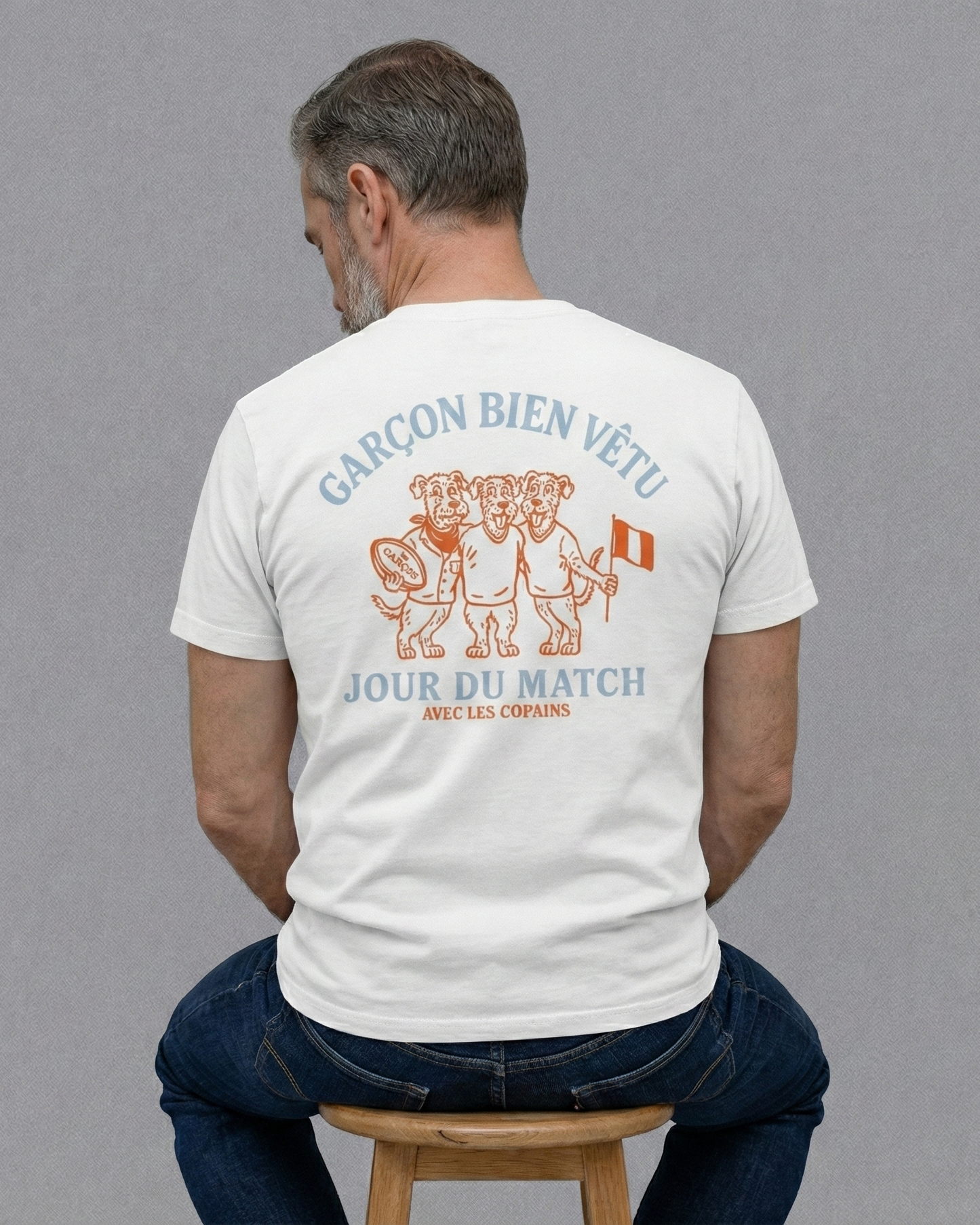 T-shirt Rugby Jour du Match – Avec les Copains