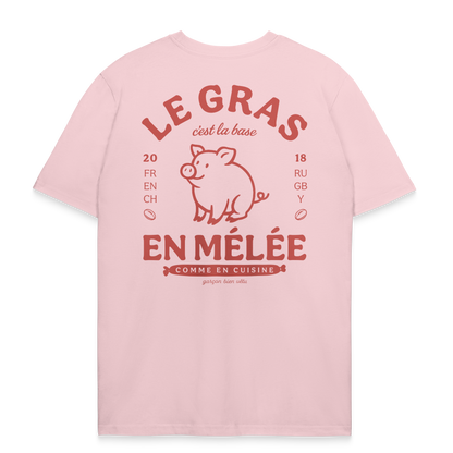 T-Shirt rugby – Le gras c'est la base en mélée