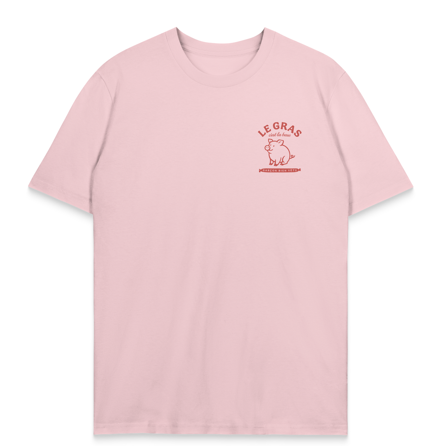 T-Shirt rugby – Le gras c'est la base en mélée