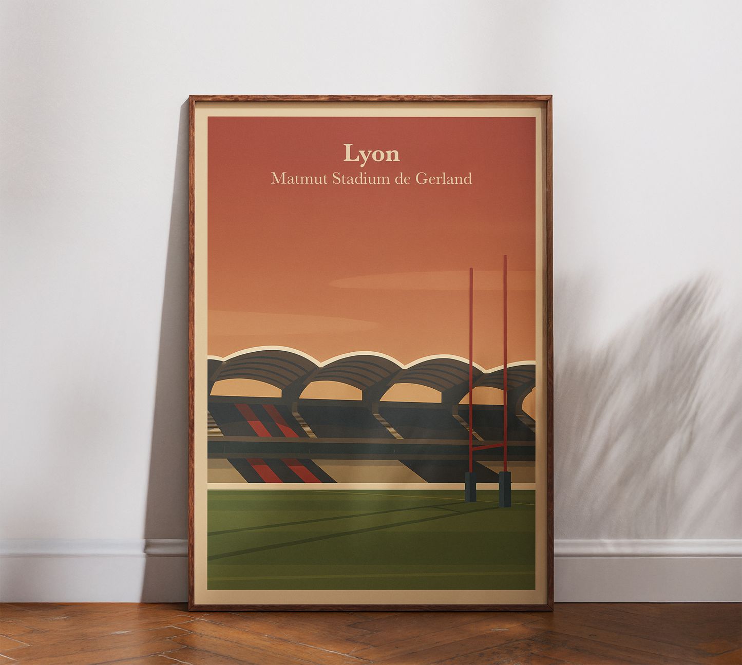 Affiche LOU Rugby – Matmut Stadium de Gerland