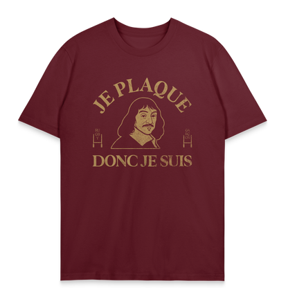 T-shirt Rugby Je Plaque Donc Je Suis – Descartes Ovale Edition