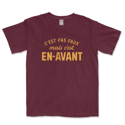 T-shirt Rugby – C’est pas faux mais c’est en-avant