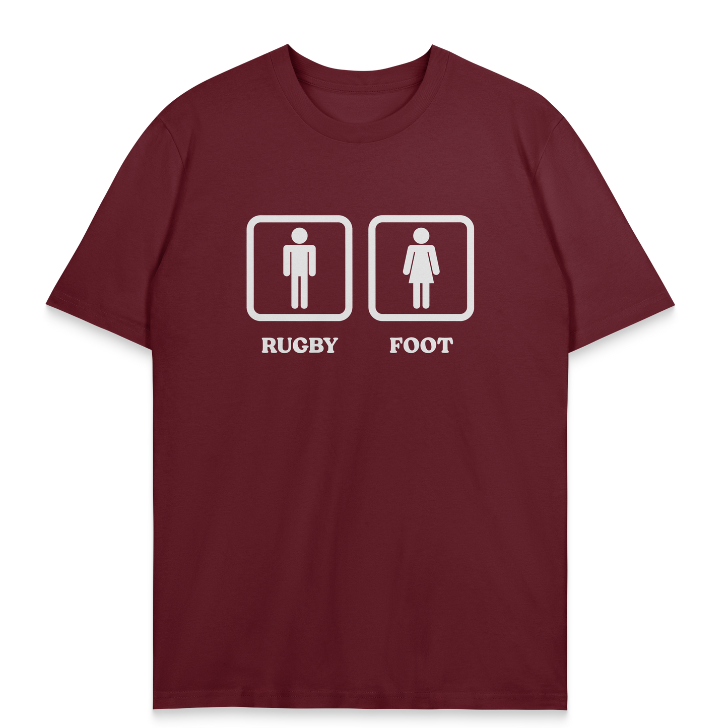 T-shirt Rugby Humour – Rugby ou Foot ?