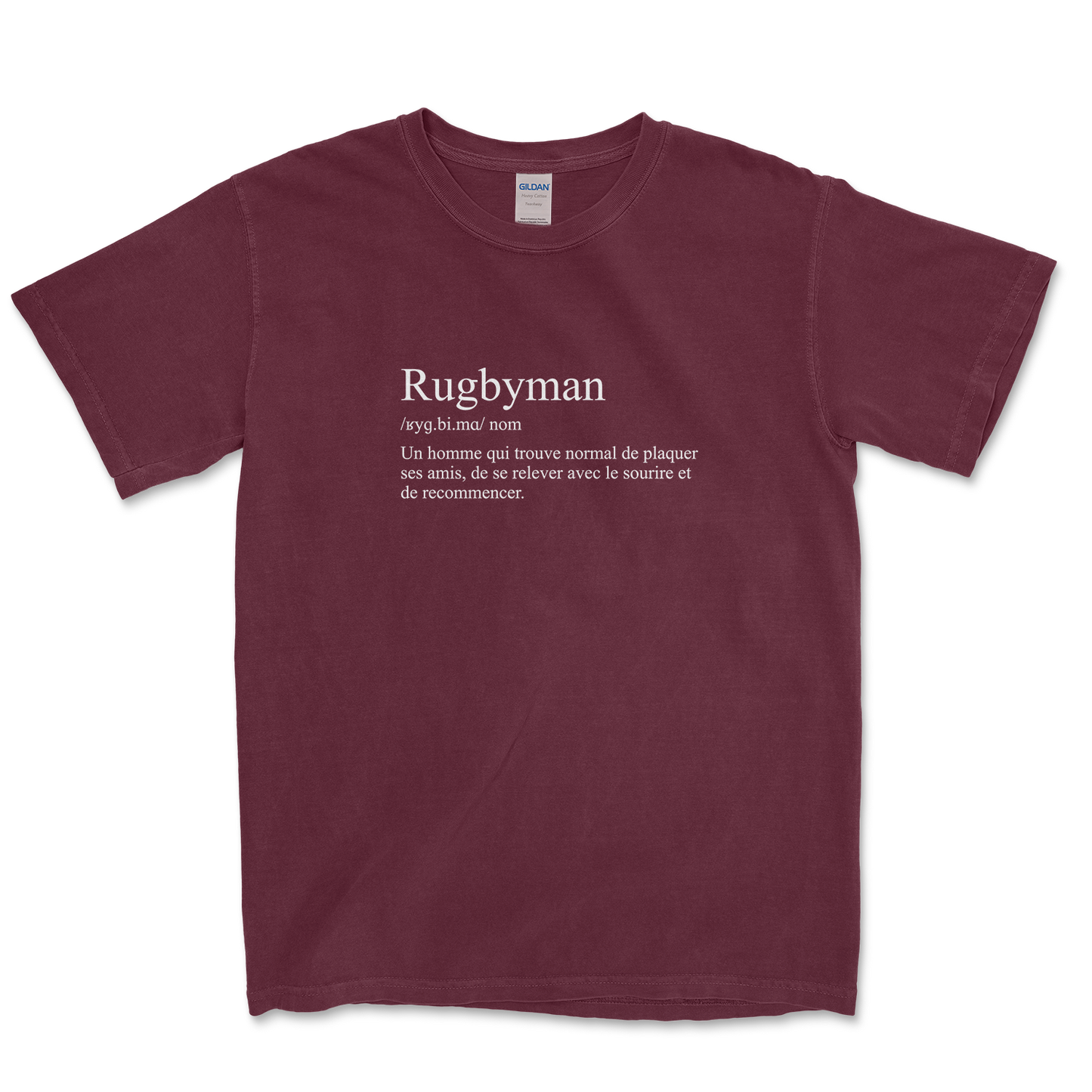 T-shirt Rugby Humour – Définition du Rugbyman