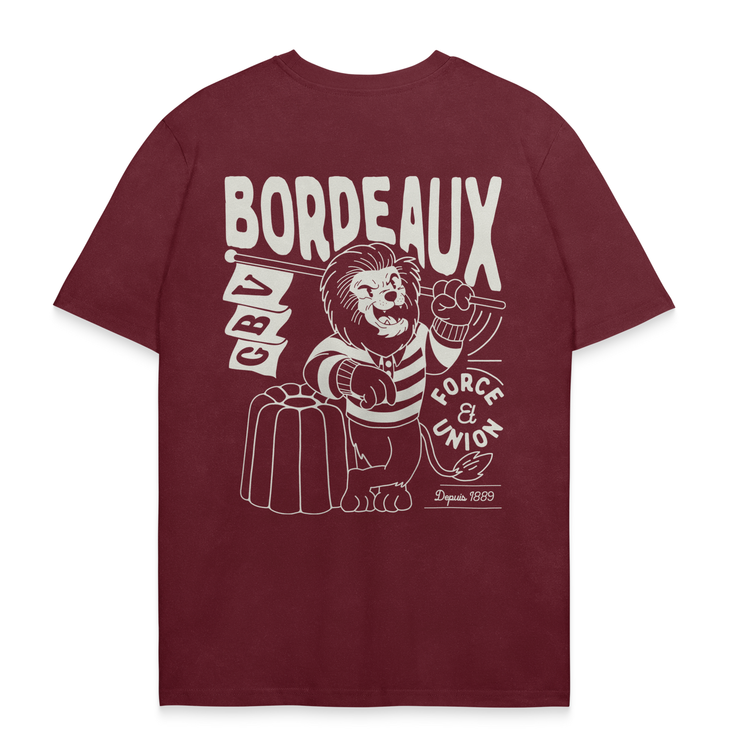 T-shirt Rugby Bordeaux – Fierté du Sud-Ouest