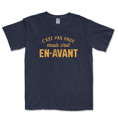 T-shirt Rugby – C’est pas faux mais c’est en-avant
