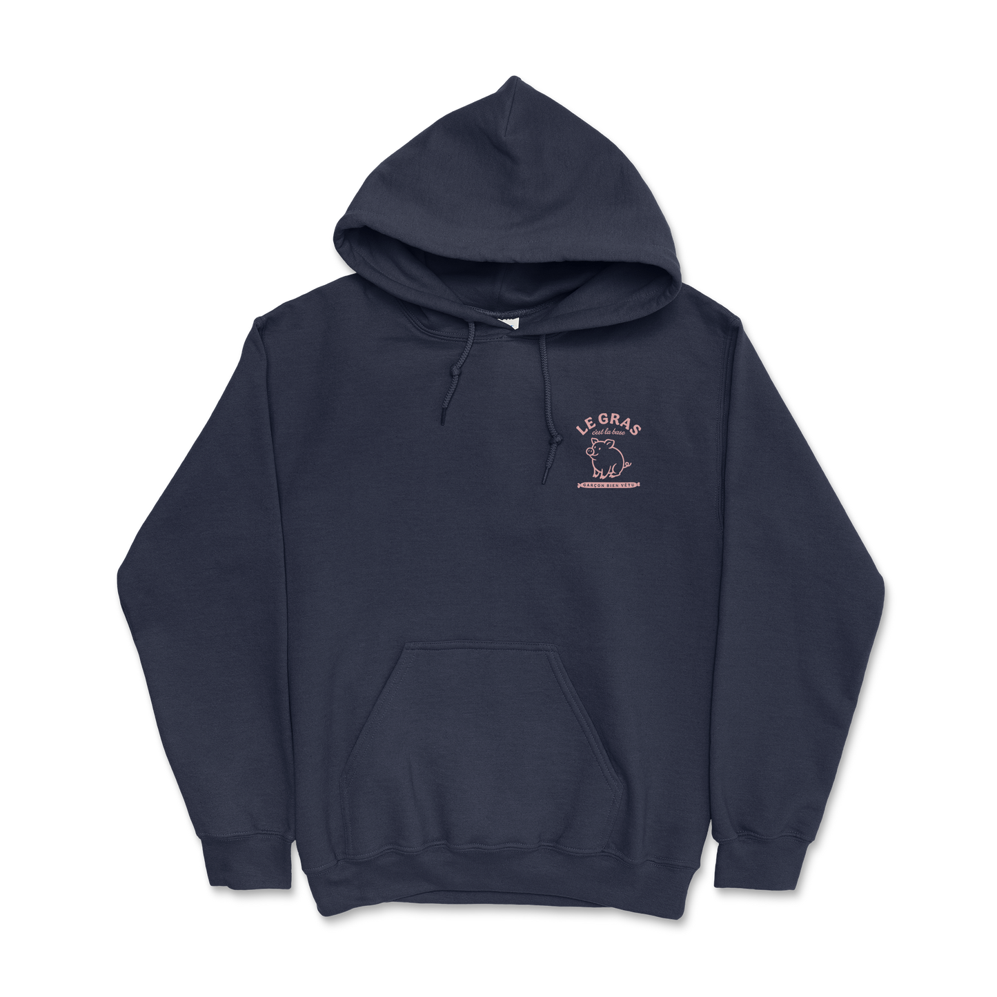 Hoodie rugby – Le gras c'est la base en mélée