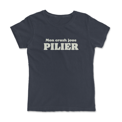 T-shirt Rugby Femme – Mon Crush Joue Pilier