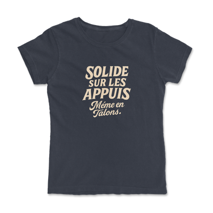 T-shirt Rugby Femme – Solide sur les Appuis