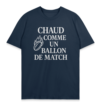 T-shirt Rugby – Chaud Comme un Ballon de Match