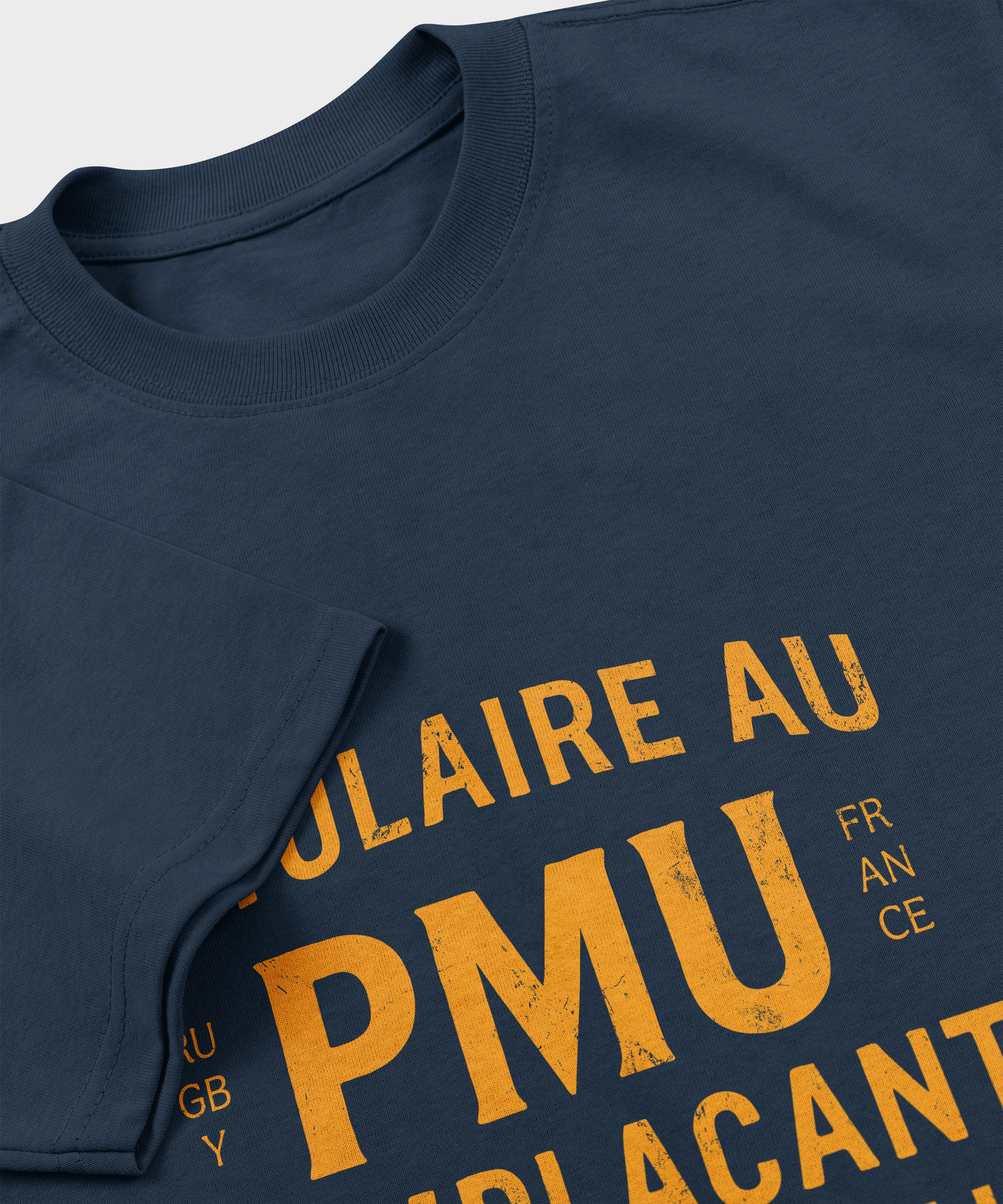 T-shirt Rugby – Titulaire au PMU remplaçant sur le terrain