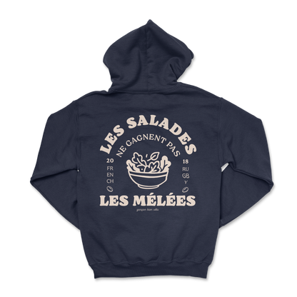 Hoodie Rugby – Les salades ne gagnent pas les mêlées