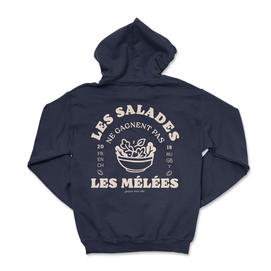 Hoodie Rugby – Les salades ne gagnent pas les mêlées