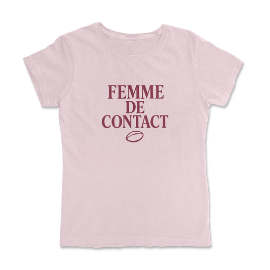 T-shirt Rugby Femme – Femme de contact, esprit du jeu et caractère