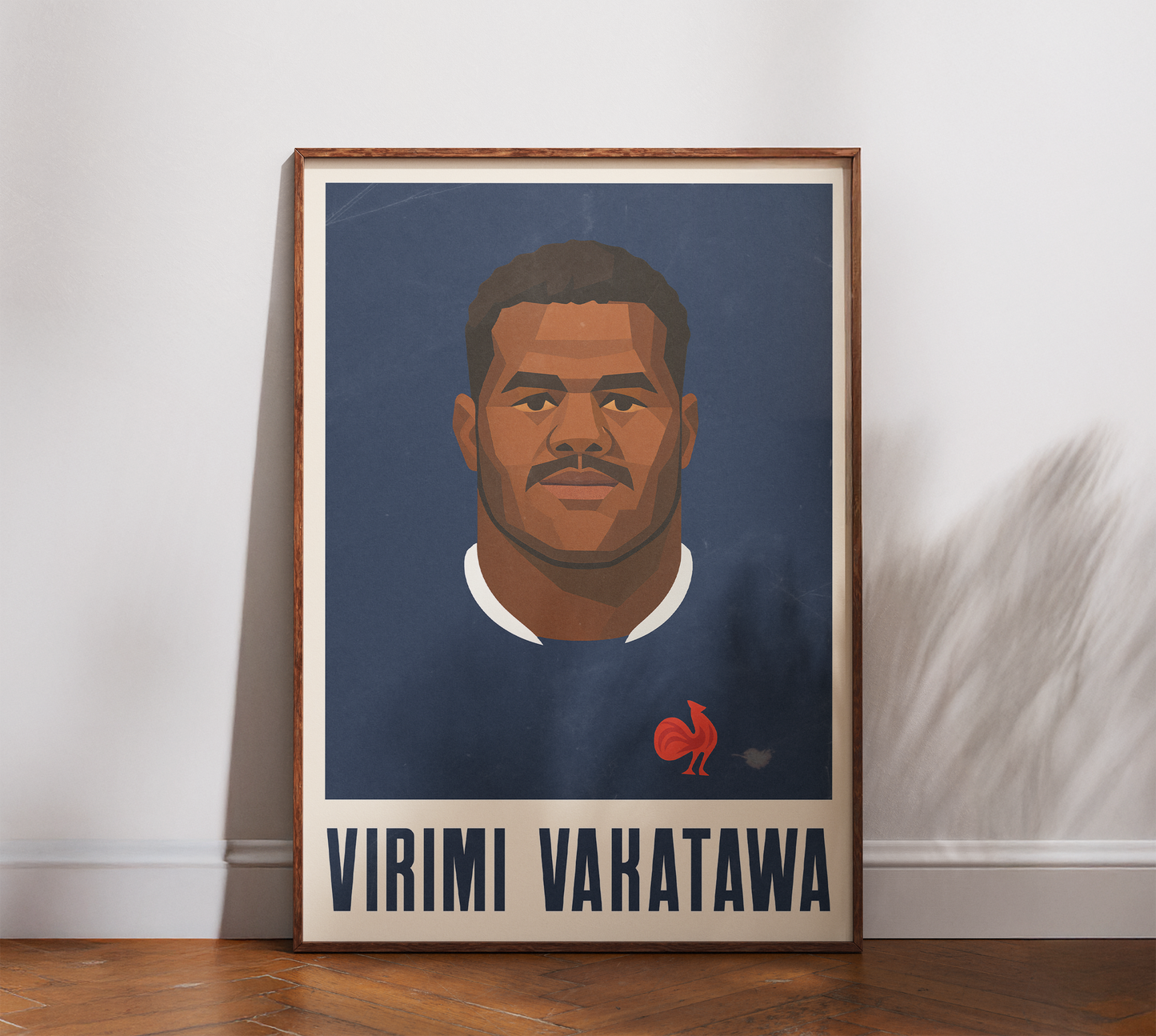 Affiche Rugby – Virimi Vakatawa – France