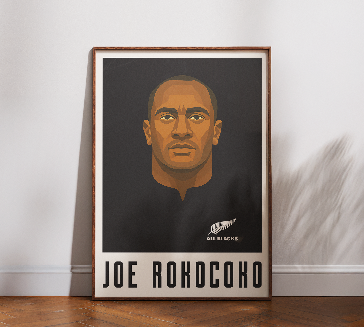 Affiche Rugby – Joe Rokocoko – New Zealand