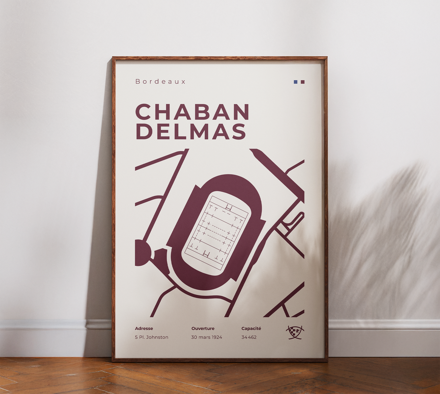 Affiche Rugby Stade Chaban Delmas – Bordeaux