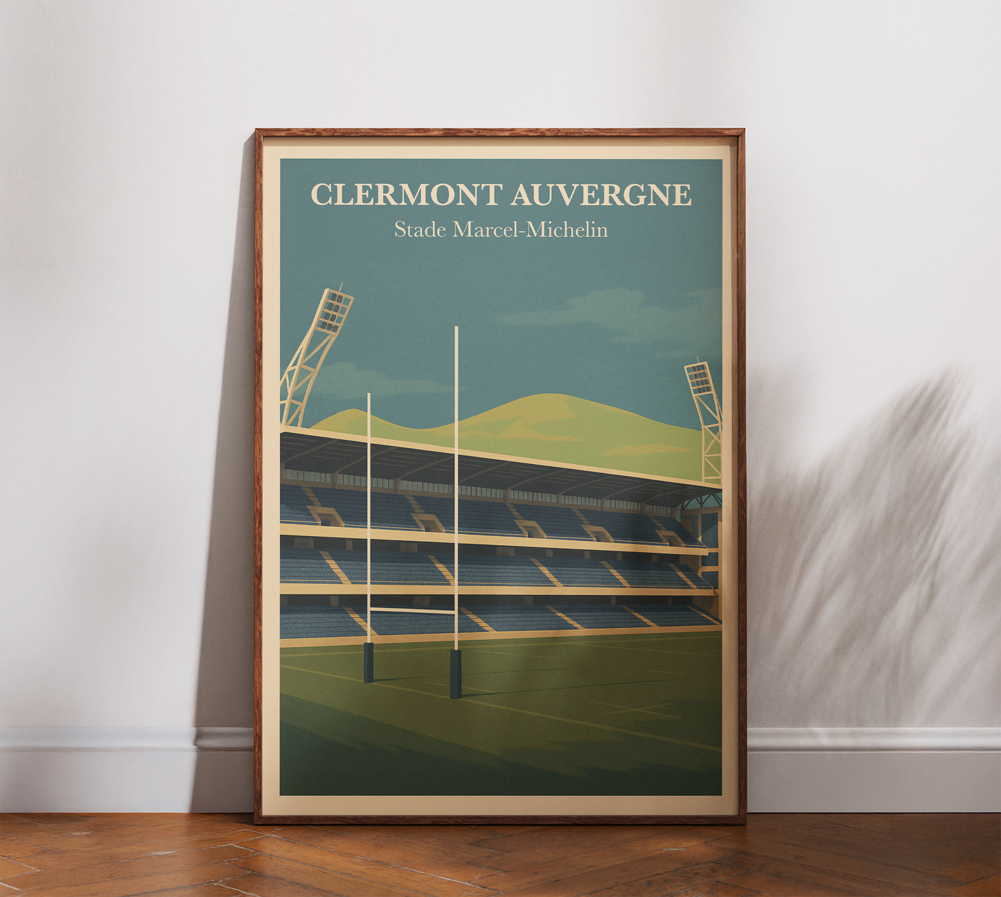 ASM Clermont – Stade Marcel-Michelin poster