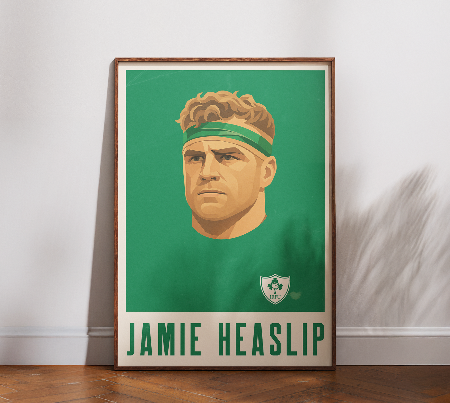 Affiche Rugby – Jamie Heaslip – Ireland