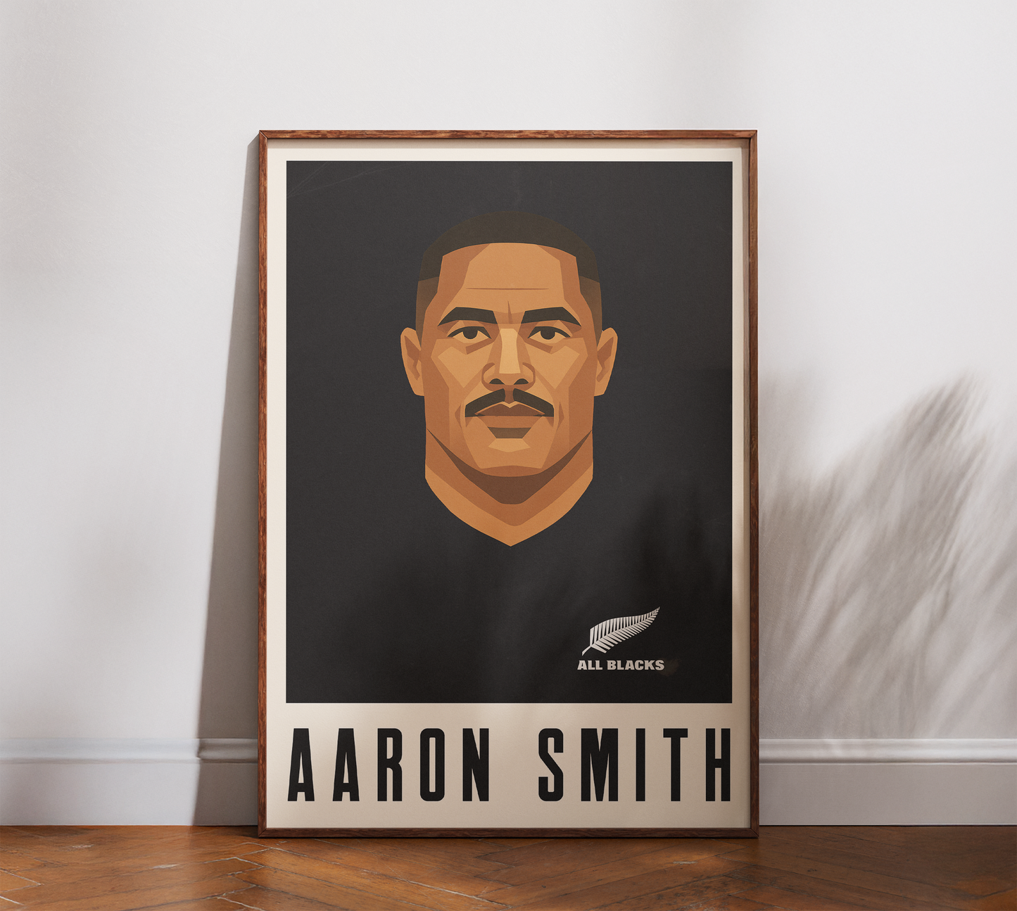 Affiche Rugby – Aaron Smith – New Zealand