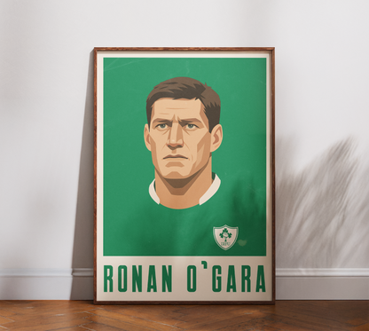 Affiche Rugby – Ronan O’Gara – Ireland