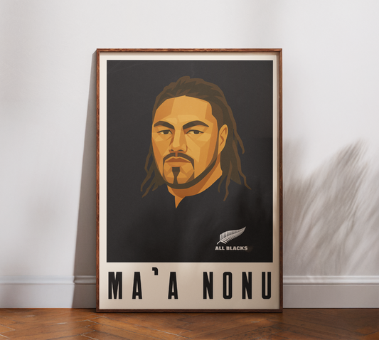 Affiche Rugby – Ma’a Nonu – New Zealand