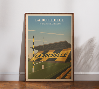 Stade Rochelais poster – Stade Marcel-Deflandre