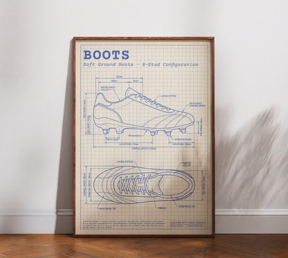 Rugby-Poster – Klassische Rugby-Stollen