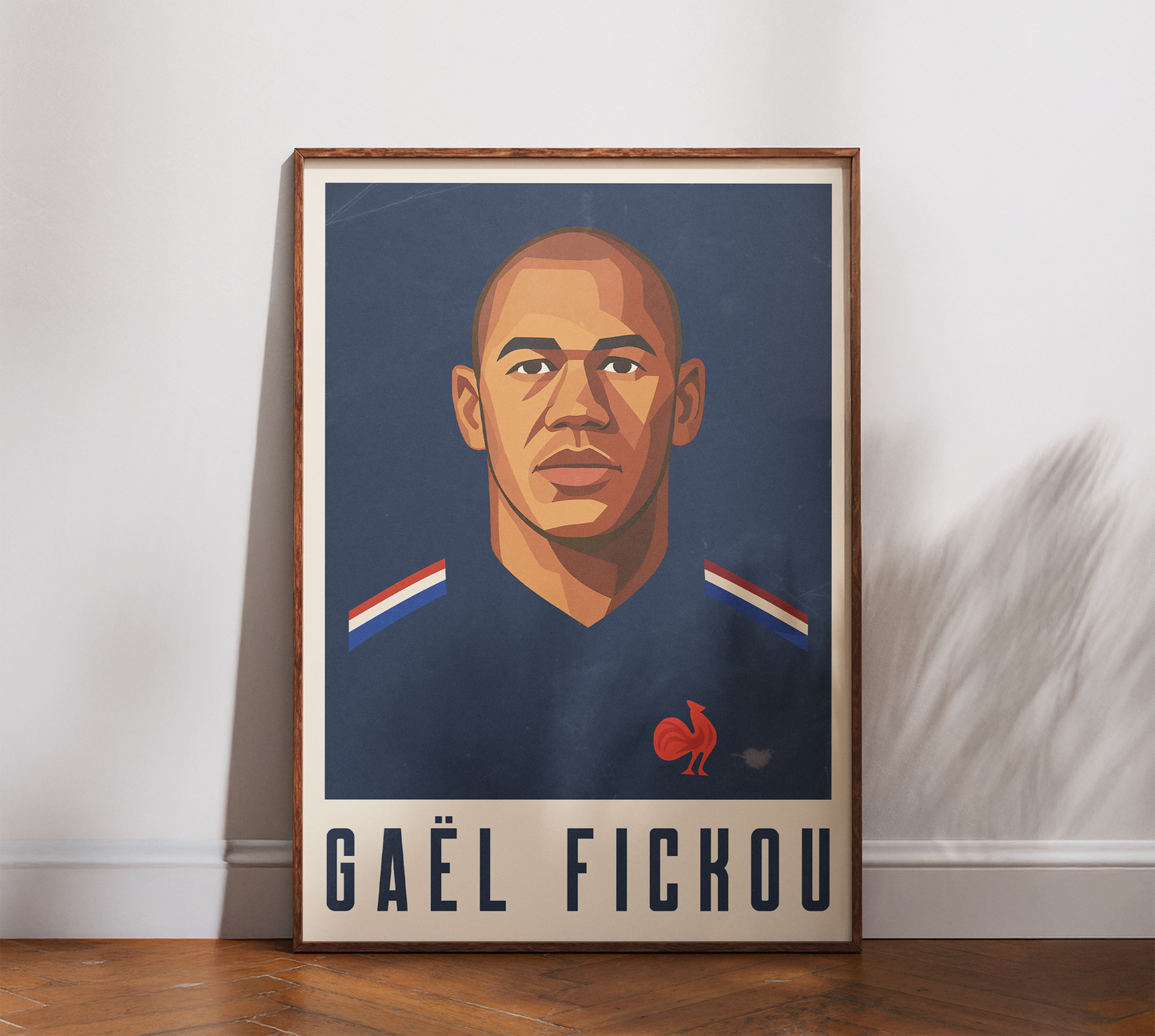 Affiche Rugby – Gaël Fickou – France