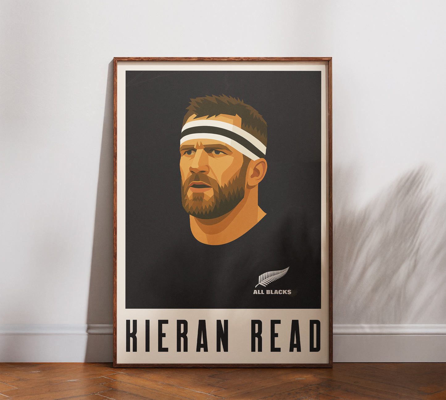 Affiche Rugby – Kieran Read – New Zealand