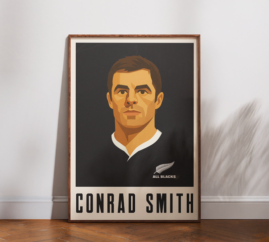 Affiche Rugby – Conrad Smith – New Zealand