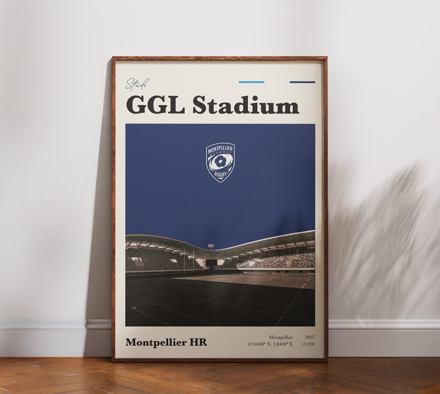 Affiche Rugby – Montpellier MHR – GGL Stadium